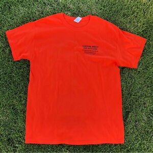 Alex Cameron Orange Merch Tee
